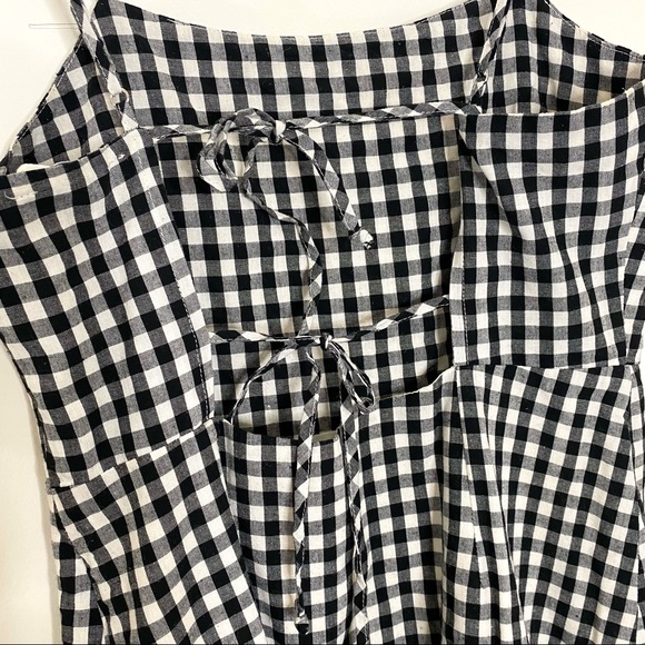 Victoria + Sophia Gingham Mini Dress - Picture 7 of 8